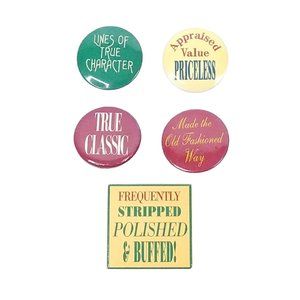 Vintage Lapel Hat Pins Pinbacks Collectible Lot 5